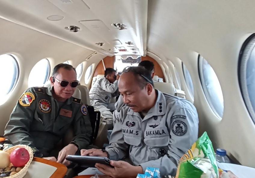 Bakamla RI Pastikan Keamanan di Wilayah Kepulauan Riau melalui Operasi Udara Maritim