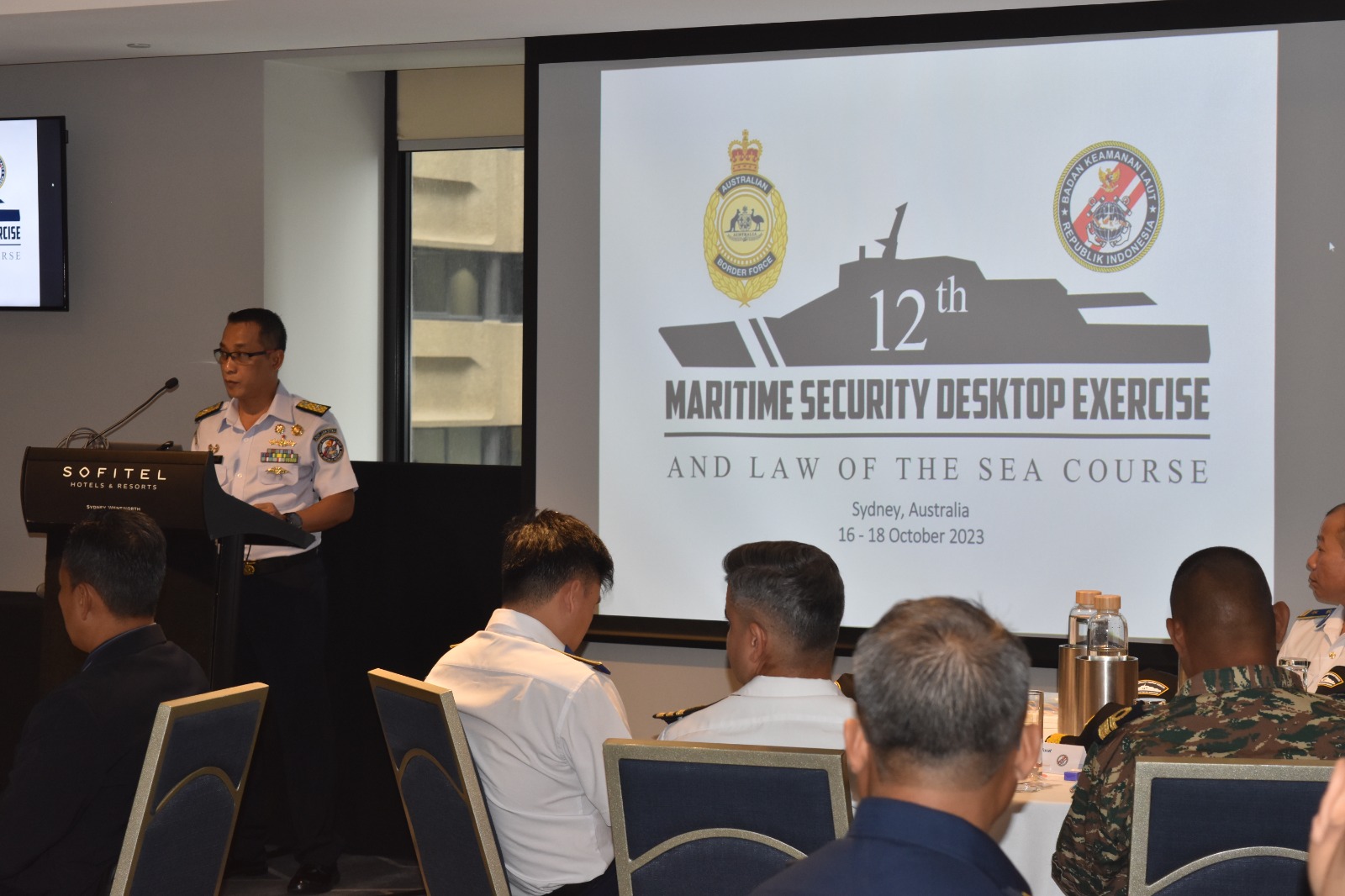 Bakamla RI Ikuti Maritime Security Desktop Exercise (MSDE) ke-12 di Sydney