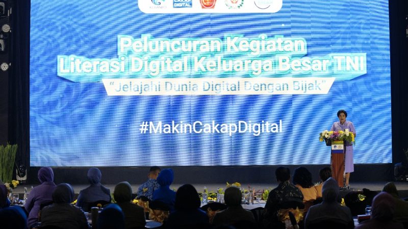 5.350 Peserta Keluarga Besar TNI Ikuti Literasi Digital