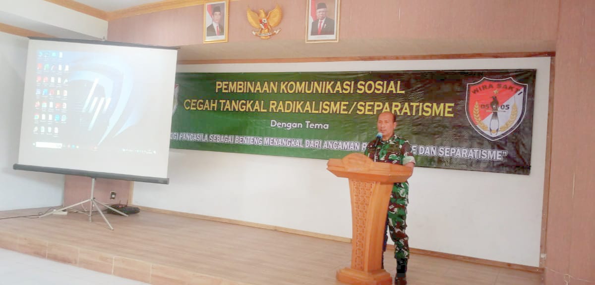 Kodim 0505/Jakarta Timur Gelar Pembinaan Komsos Cegah Tangkal Radikalisme