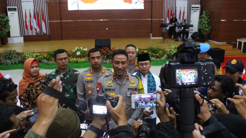 Polda Metro Jaya Bersama Forkopimda, Bawaslu Dan KPUD Kabupaten Bekasi Siap Sukseskan Pemilu 2024