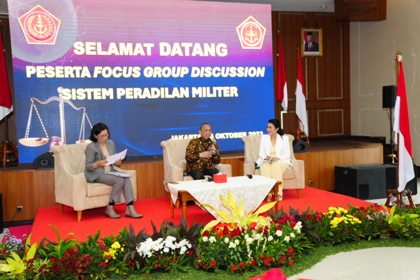 Kababinkum TNI Buka FGD Sistem Peradilan Militer Dalam Kekuasaan Kehakiman Indonesia