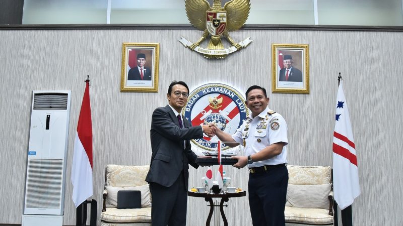 Kepala Bakamla RI Terima Courtesy Call Dubes Jepang