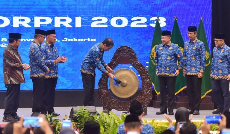 Presiden Jokowi: Korpri Kekuatan Besar Penentu Kemajuan Bangsa